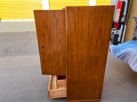 Vintage Drexel Heritage Tv Stand Armoire Storage Cabinet - Etsy