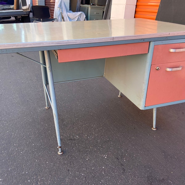 Metal Desk Etsy