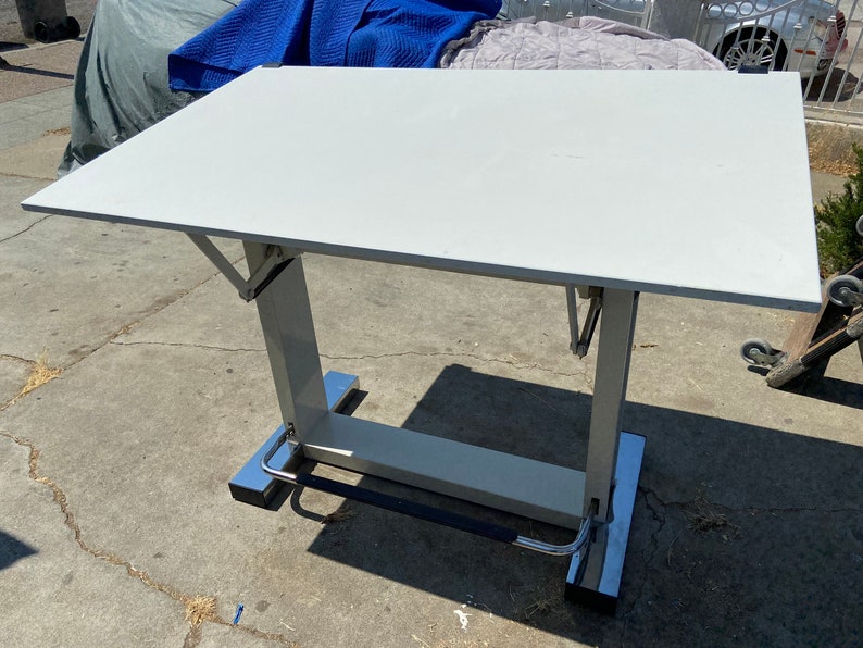 Vintage Leonar Neolt Drafting Table Etsy