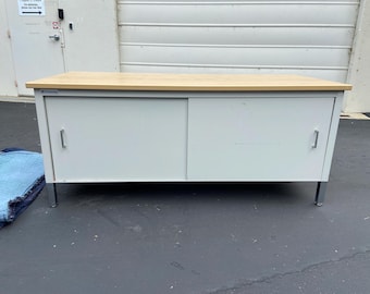 Pitney Bowes Mcm credenza Sideboard storage mailing cabinet