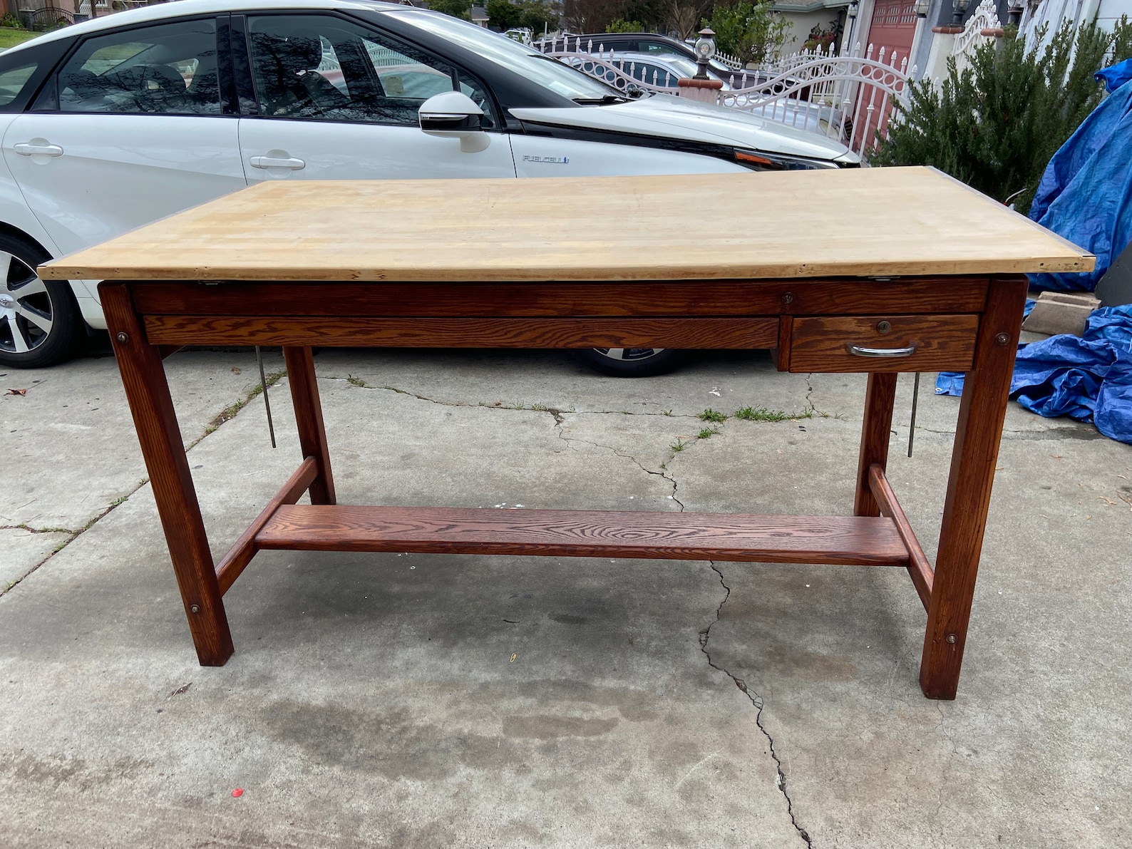 Antique Mayline Drafting Table Etsy