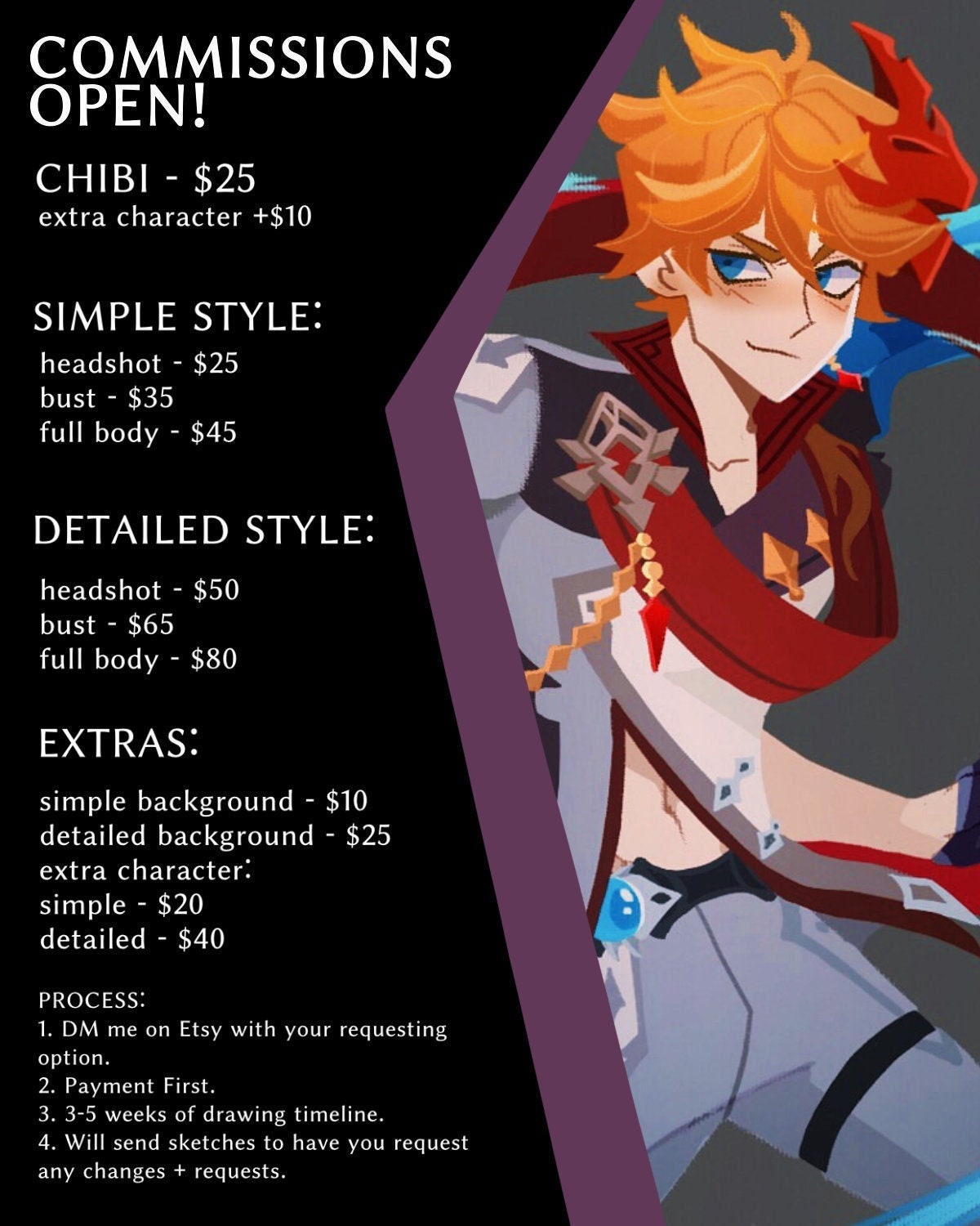 commissions open