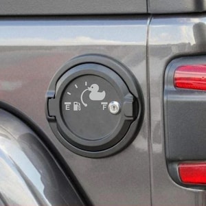 Rubber Duck Fuel Gauge Car Decal - Fighting Empty - Vinyl Decal for anything that uses fuel or electricity to run. image 4