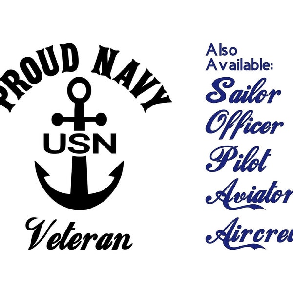U.S. Navy Decal | Military Decals | Fly Me Flag