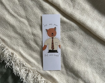 Fantastic Mr Fox - Wes Anderson bookmark