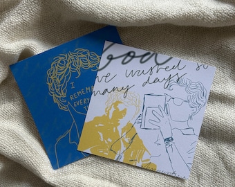 Cmbyn Call me by your name prints / cards / designs (Timothee Chalamet)