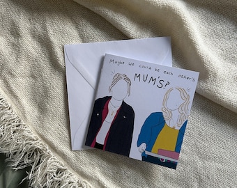 Sex Education / Maeve Wiley and Aimee Gibbs - greeting card Season 3 “we can be each other’s mum’s”