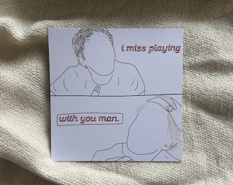 Challengers movie print - Art and Patrick