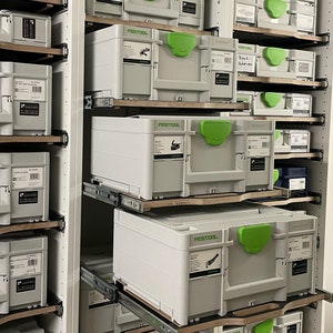 Systainer Schublade mit Vollauszug passend für Ikea Pax Festool Makita MakPac