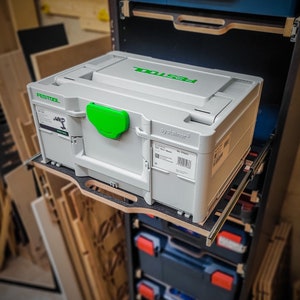 Systainer Schublade mit Vollauszug passend für Ikea Pax Festool Makita MakPac