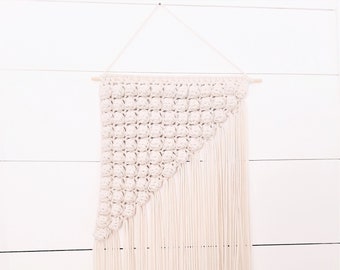 Wall decoration macramé Boho - Ornament Riga