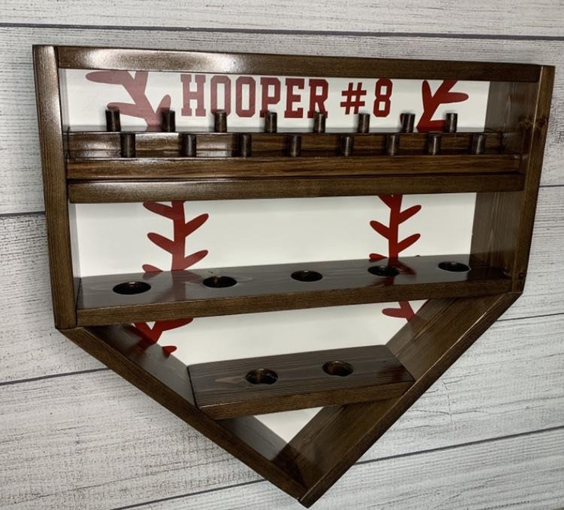 Softball/Baseball Ring Holder Display Sports Decor Custom Etsy