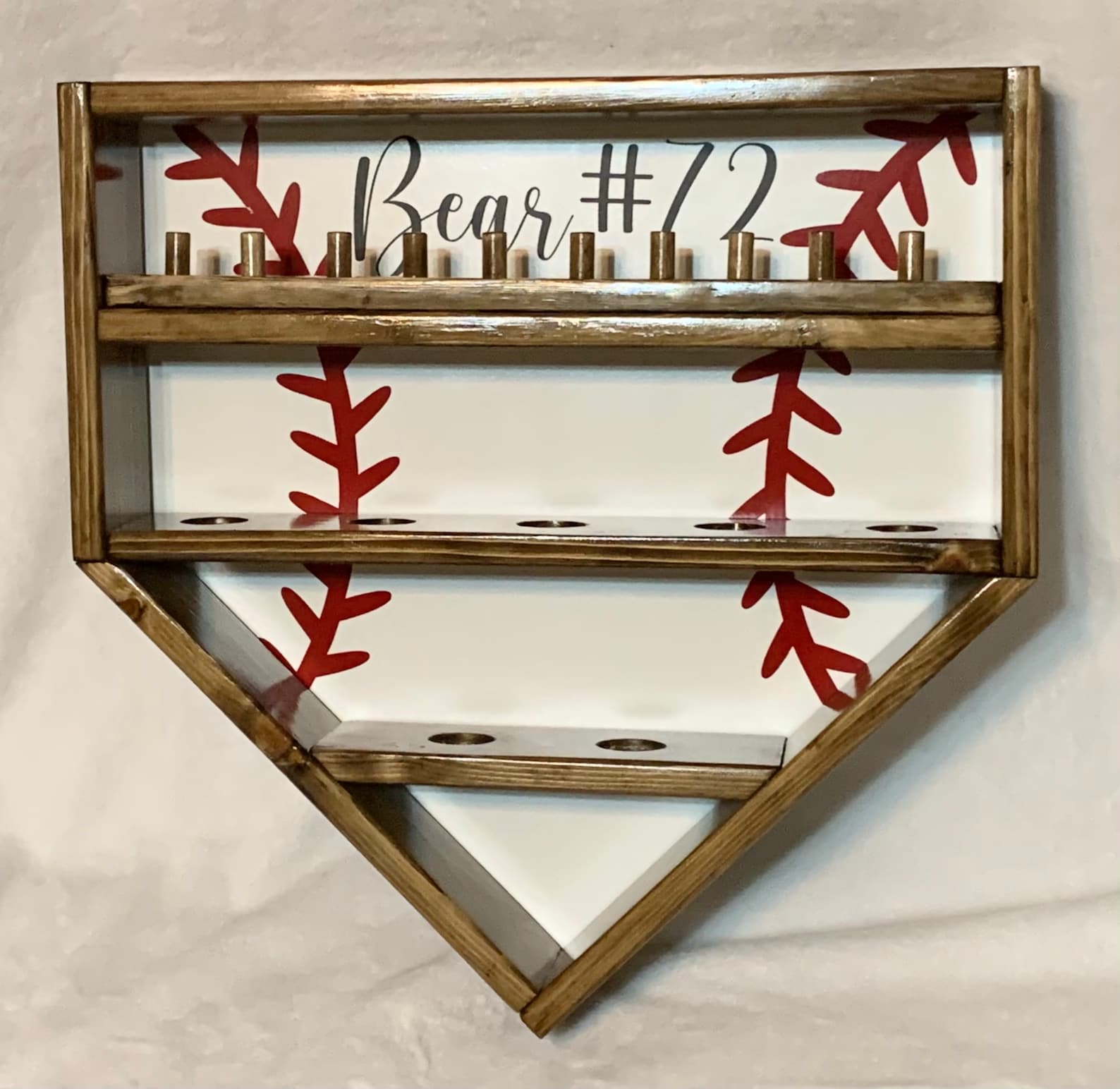 Softball/baseball ring holder/ball display Sports Home Decor Etsy