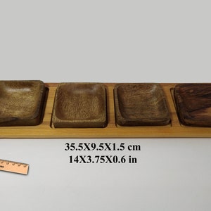 Servierplatte Holz Platte Holz Servier Tablett Servierplatte | Etsy