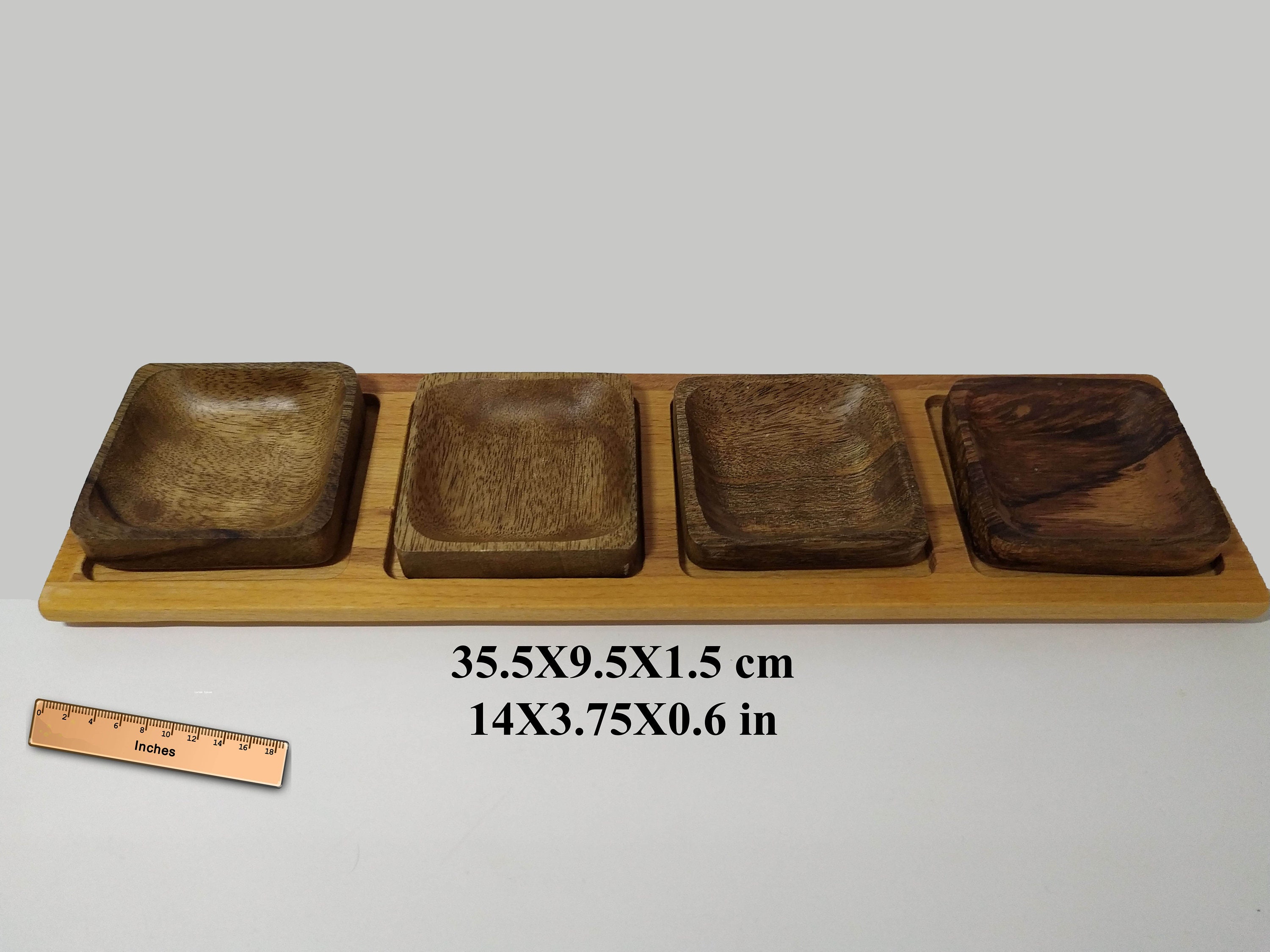 Servierplatte Holz Platte Holz Servier Tablett Servierplatte | Etsy