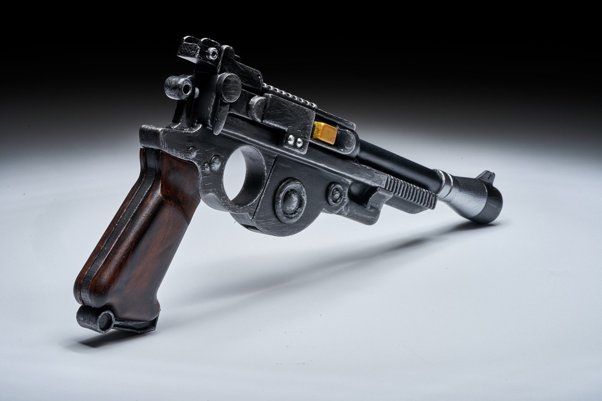 The Mandalorian Blaster Pistol Prop Replica Fully Finished Etsy
