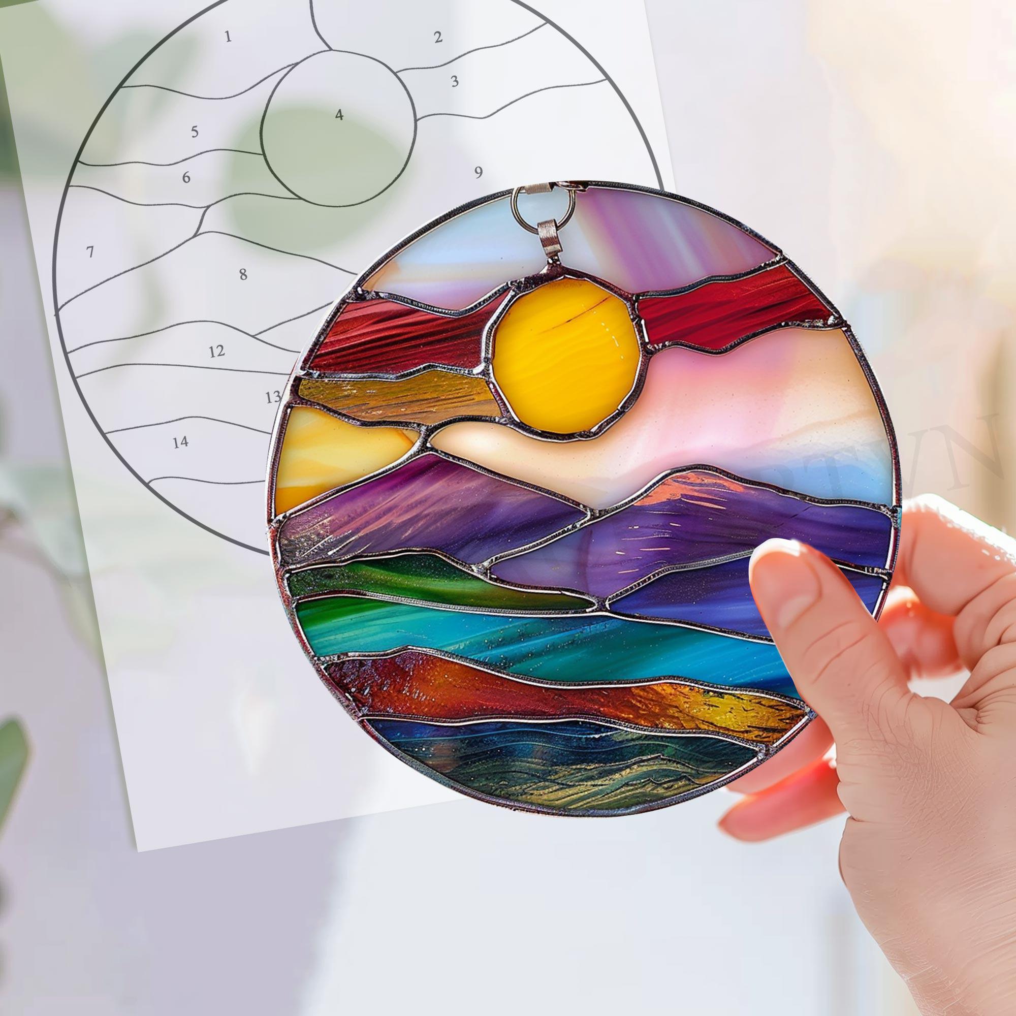 デジタルサンキャッチャー サンセット V01 ホームデコレーション