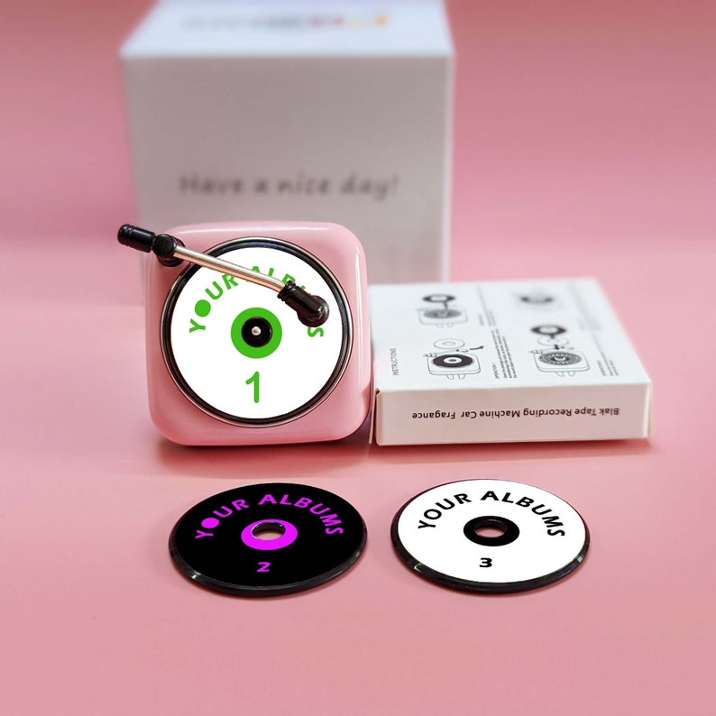 CUSTOM Car Air Freshener Record Player Special Etsy