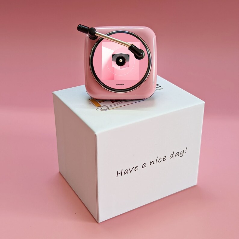 Air Freshener Kpop Custom Record Player Special Etsy