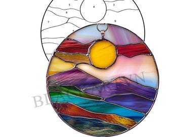 デジタルサンキャッチャー サンセット V01 ホームデコレーション