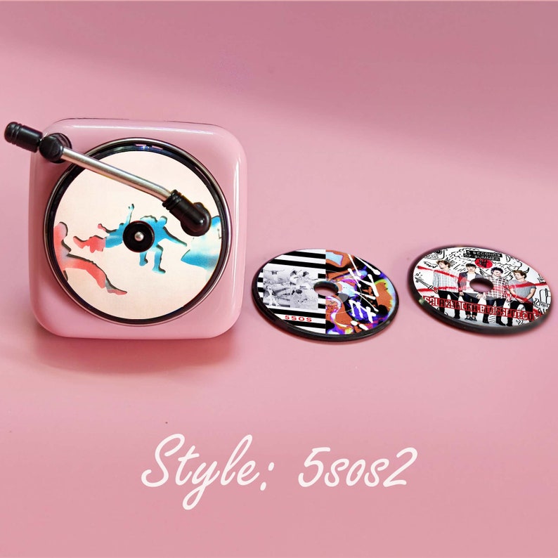Air Freshener 5 SOS Record Player Special 5 Seconds of Summer Etsy