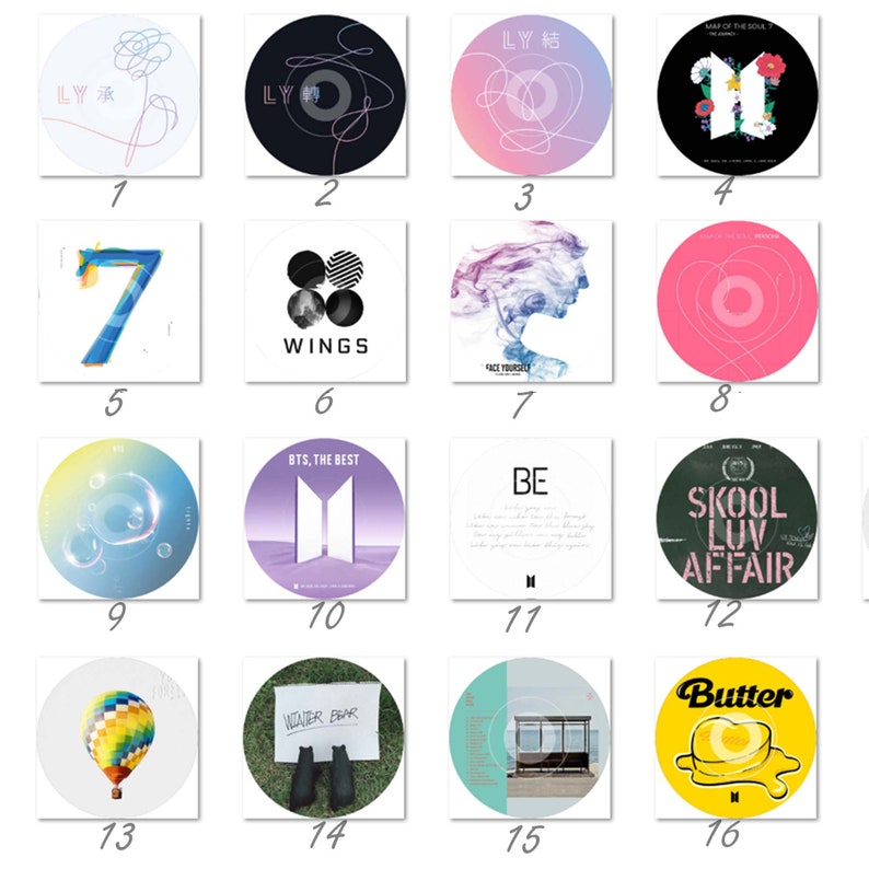 Air Freshener BTS Custom Record Player Special Etsy