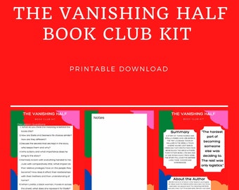 The Vanishing Half Book Club Kit: Discussion Guide (Digital Download)
