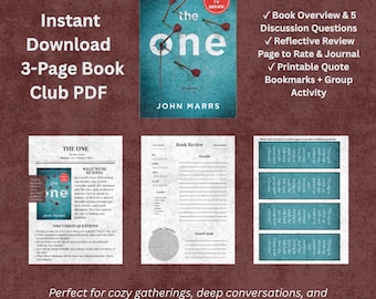 Book Club Companion: The One by John Marrs – Printable PDF