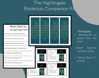 Nightingale Book Club Essentials: Engaging Printables for Readers