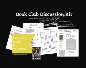 The City We Became Book Club Kit Discussion Questions and more...