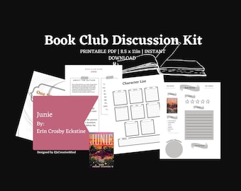 Junie Book Club Kit | Printable Discussion Guide + Activities