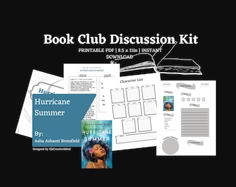 Hurricane Summer by Asha Ashanti Bromfield Book Club Kit | Storm and Story