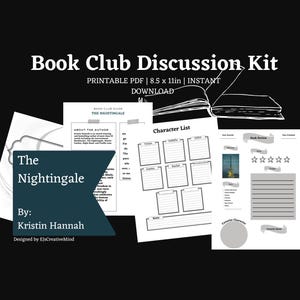 The Nightingale Book Club Kit: Discussion Guide (Downloadable PDF)