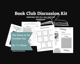 Das Haus im Cerulean Sea Book Club Kit (druckbare PDF)