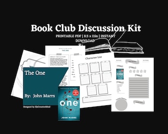 The One Book Club Kit | Printable Discussion Bundle for John Marrs' DNA Match Thriller
