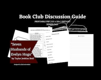 Seven Husbands of Evelyn Hugo Book Club Kit: Discussion Guide (PDF)