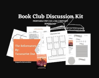 The Reformatory By Tananarive Due Book Club Kit \ Printable Discussion Pack