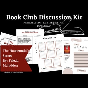 The Housemaid&#39;s Secret Book Club Guide: Discussion & Review (PDF)