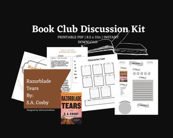 Razorblade Tears Book Club Kit – Printable Discussion Pack
