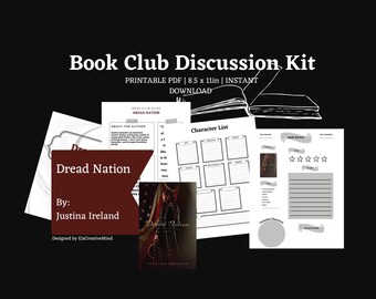 Dread Nation Book Club Kit – Printable Discussion Questions, Bookmarks & Reading Pages