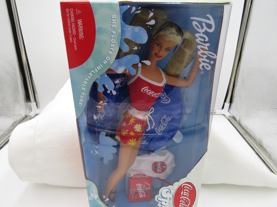 Barbie Coca Cola Splash Special Edition Some of the Accessories Have Detached From Placeholder