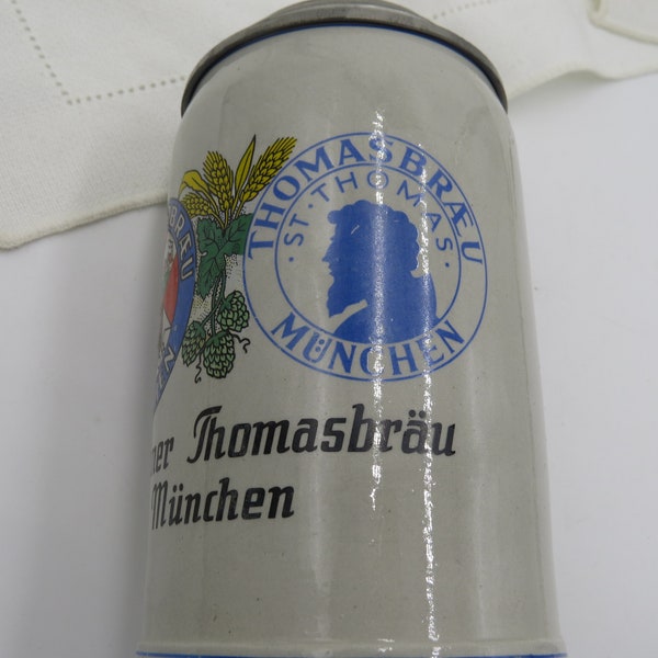 German Beer Stein  Paulaner Thomasbrau Munchen (Munich) pre-owned