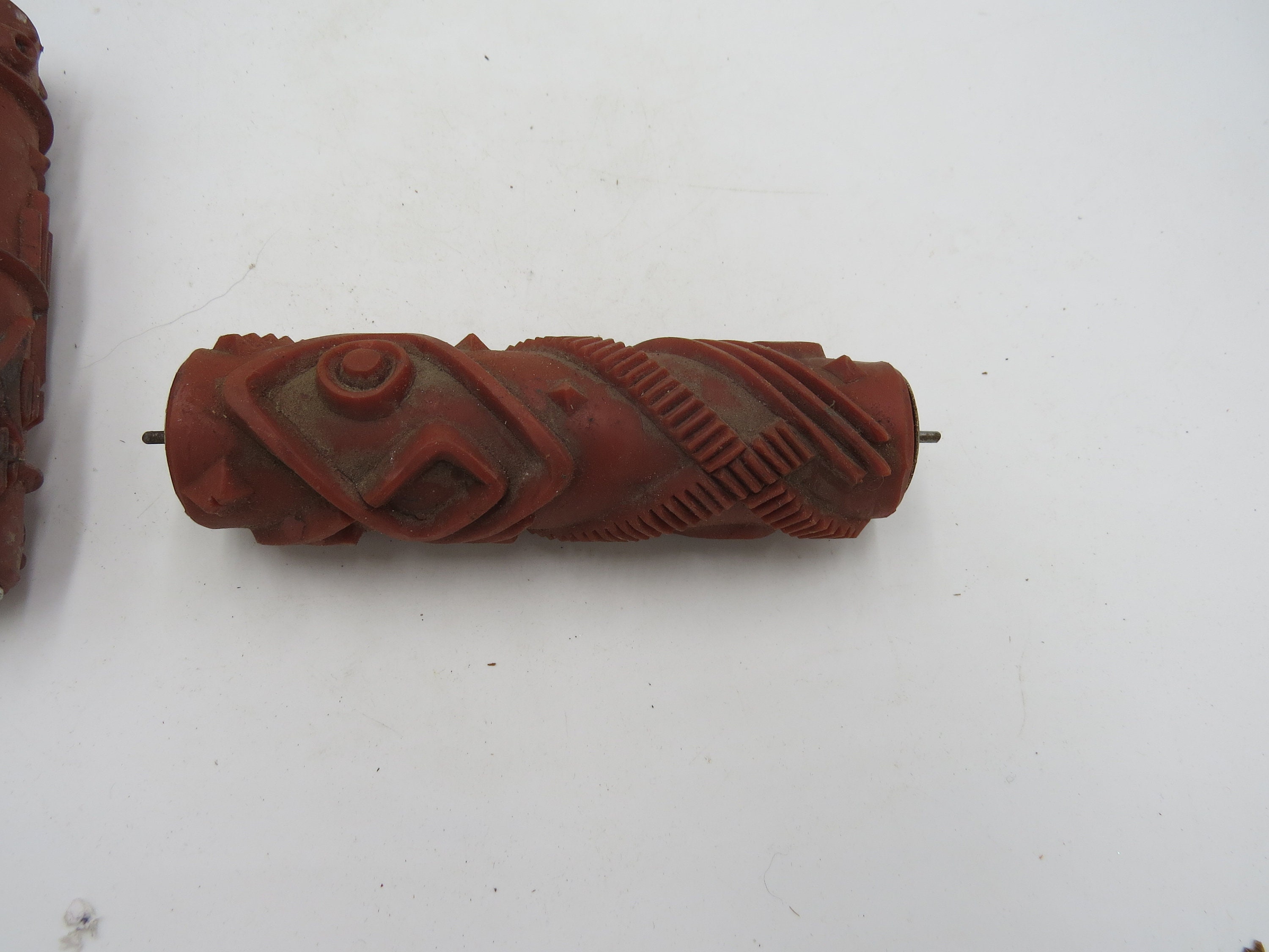 Vintage 40's Rubber Textured Paint Rollers Germany Set of 3 Etsy