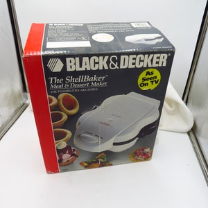 Vintage 90's Food Steamer by Black and Decker White 