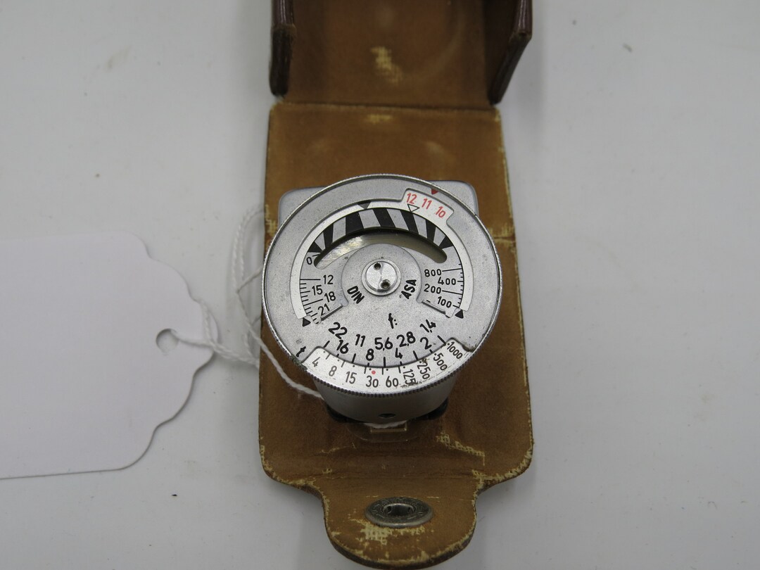 Metraphot 3 Light Meter in Original Case Made in Germany Etsy
