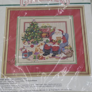 Christmas Vintage 1992 Counted Cross Stitch - Bucilla "The Best of Christmas"