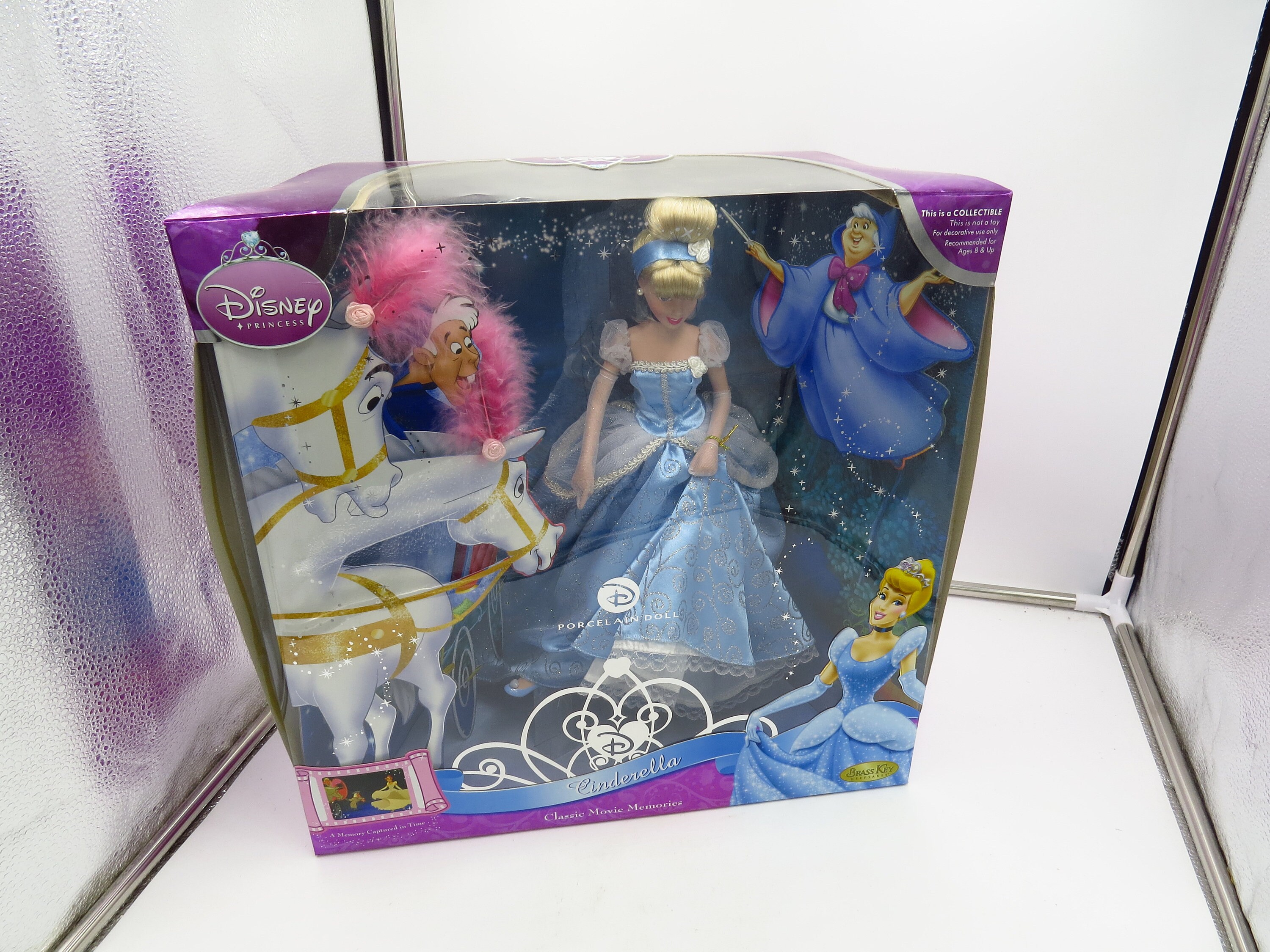 Disney Princess Cinderella Porcelain Doll - 2009 - Etsy