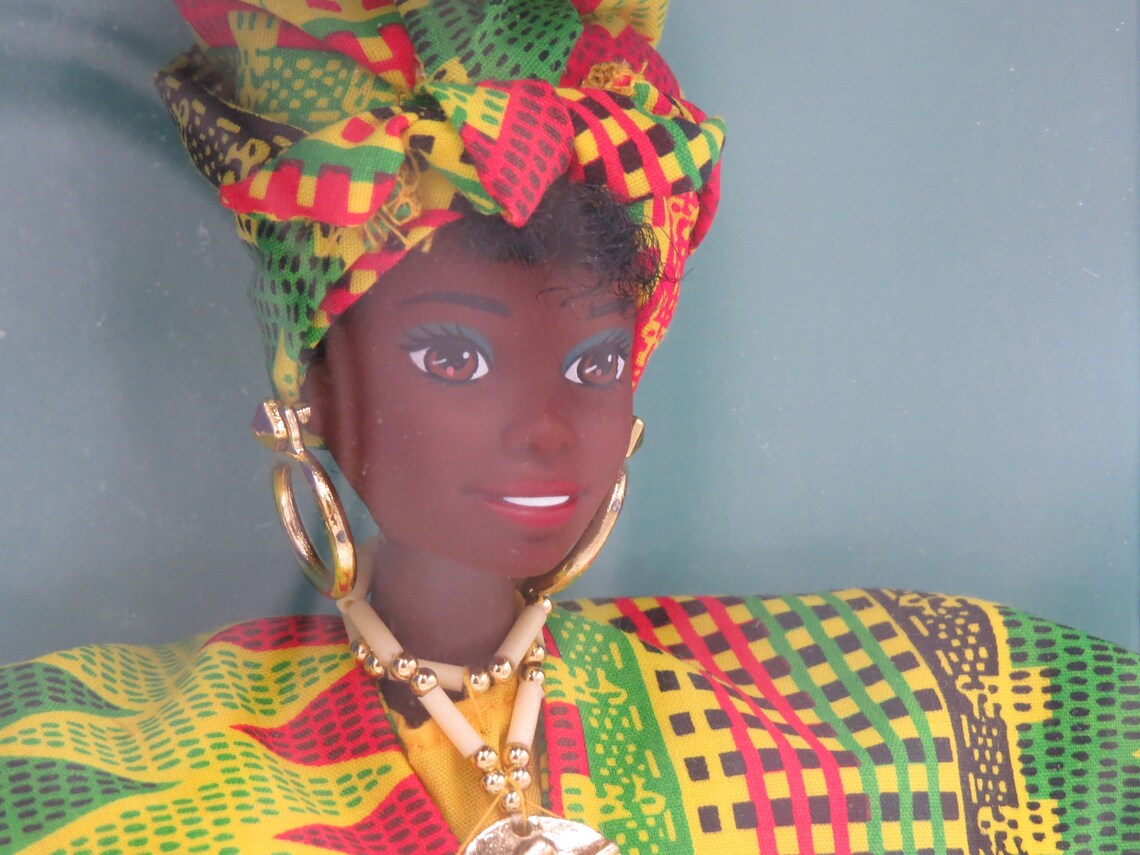 Barbie Ghanian Barbie Dolls of the World Collection-nib | Etsy