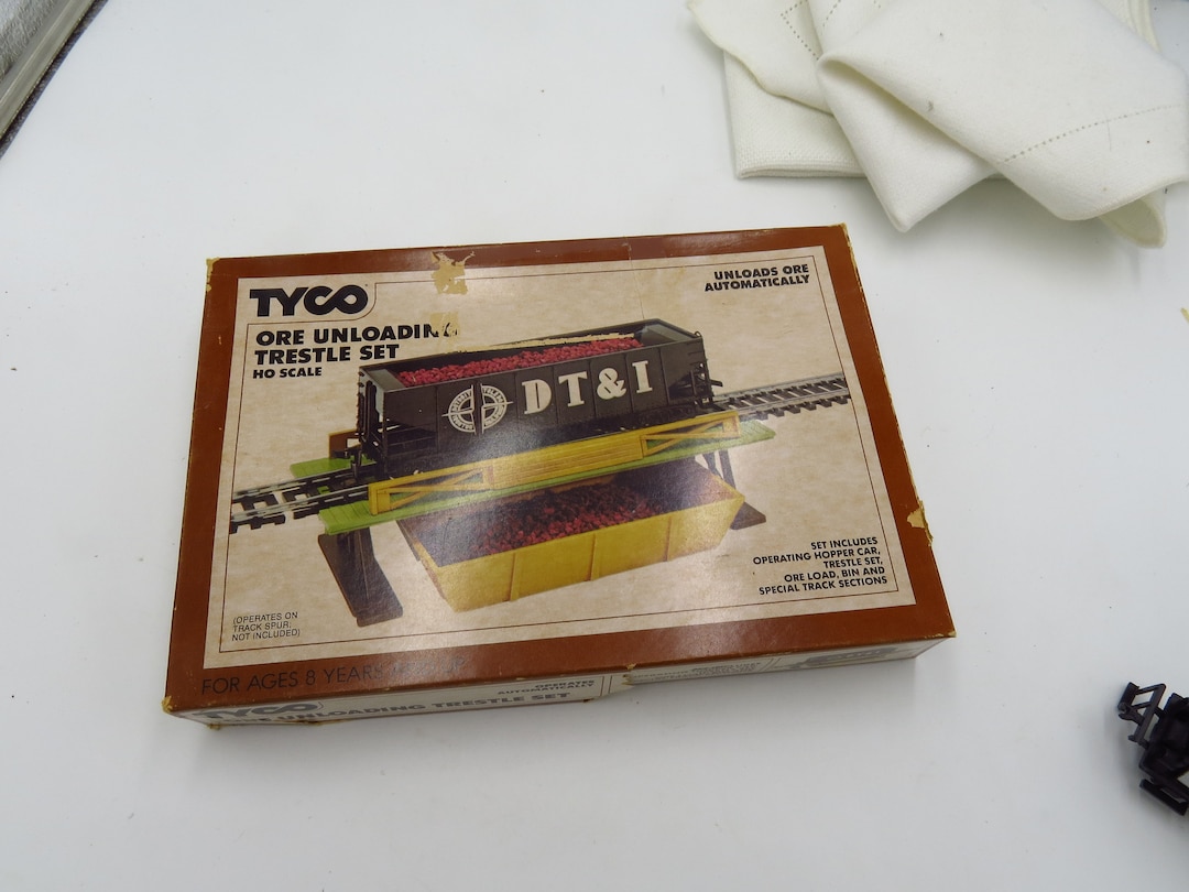 TYCO Ore Unloading Trestle Set HO Scale - Etsy