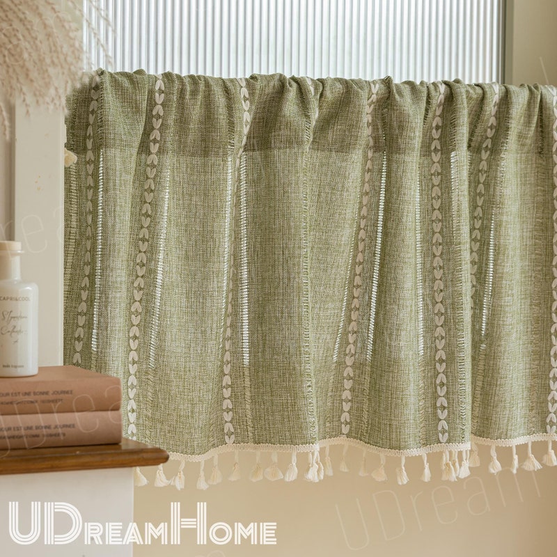 Farmhouse Kitchen Curtains - Etsy